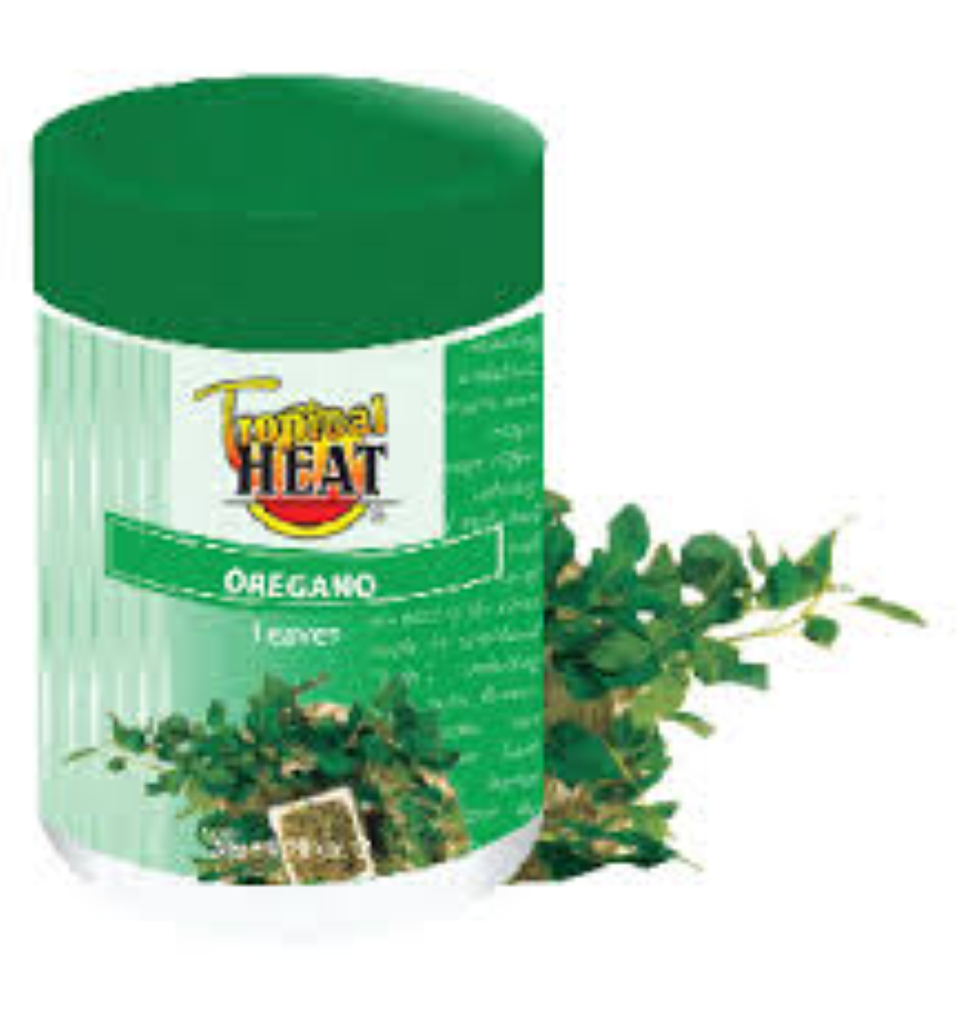TROPICAL HEAT OREGANO LEAVES 20G JAR
